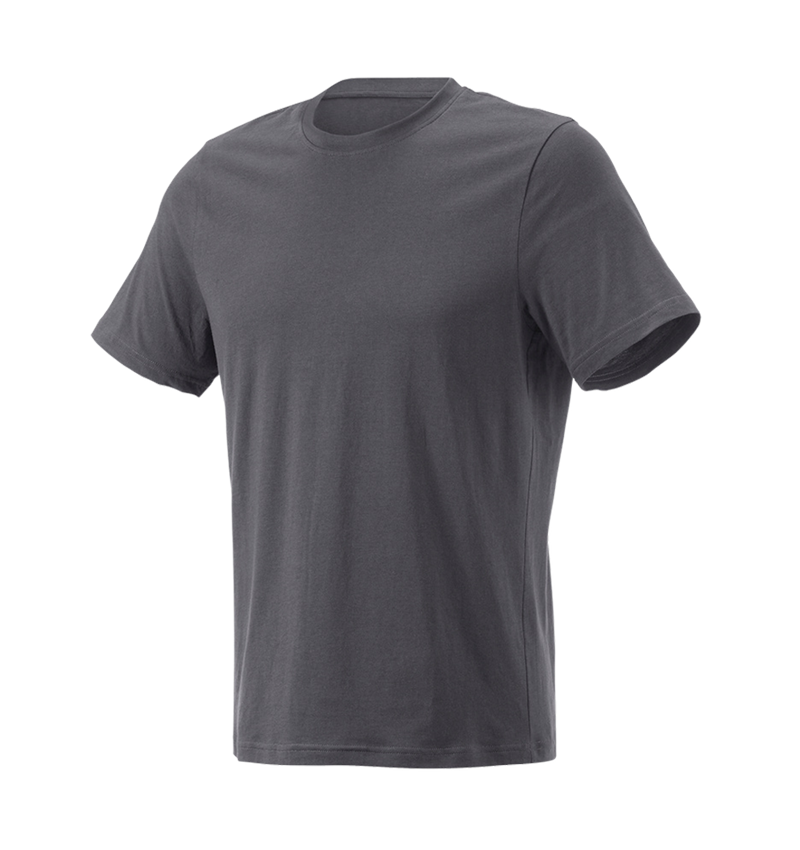 Shirts & Co.: e.s. T-Shirt cotton light + anthrazit 5