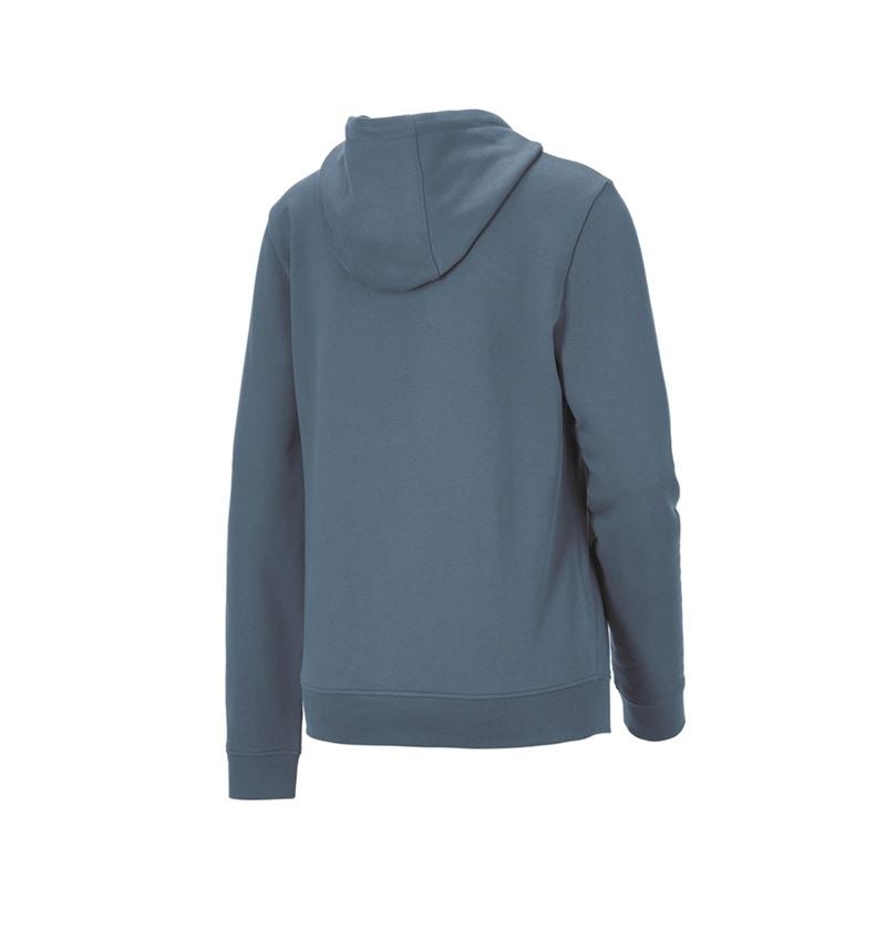 Shirts & Co.: Hoody-Sweatshirt e.s.iconic works, Damen + oxidblau 4