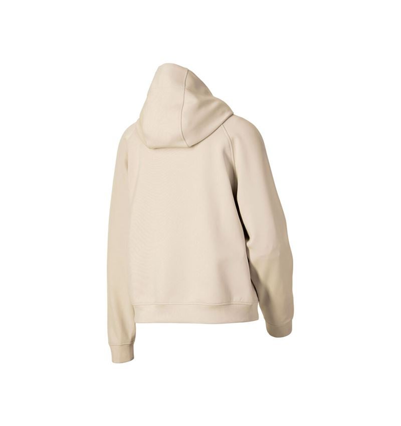 Shirts & Co.: Modal-Hoody e.s.avida, Damen + jurabeige 5