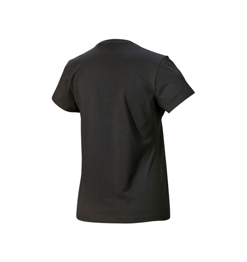 Shirts & Co.: T-Shirt e.s.e:pic, Damen + schwarz 4