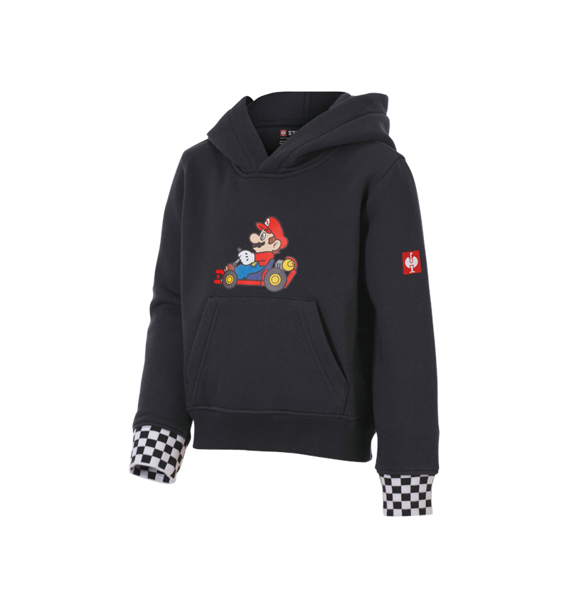 Kollaborationen: Mario Kart Hoody, Kinder + schwarz 2