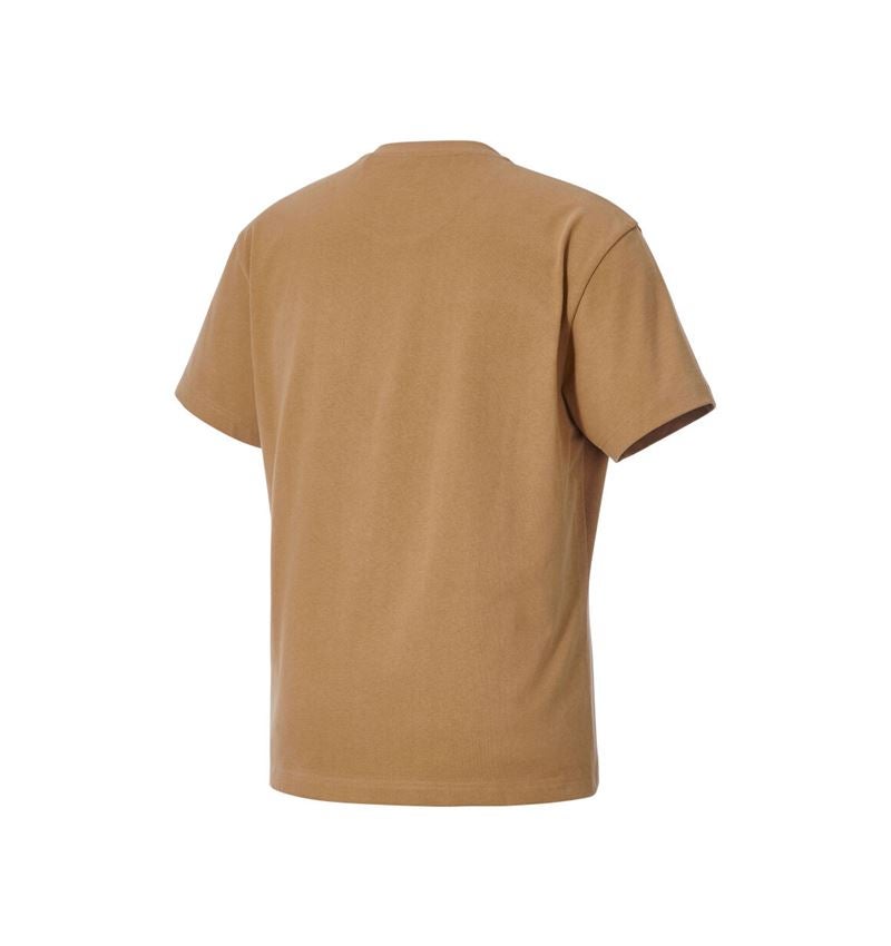 Themen: T-Shirt heavy e.s.line.nordic + mandelbraun/schwarz 3