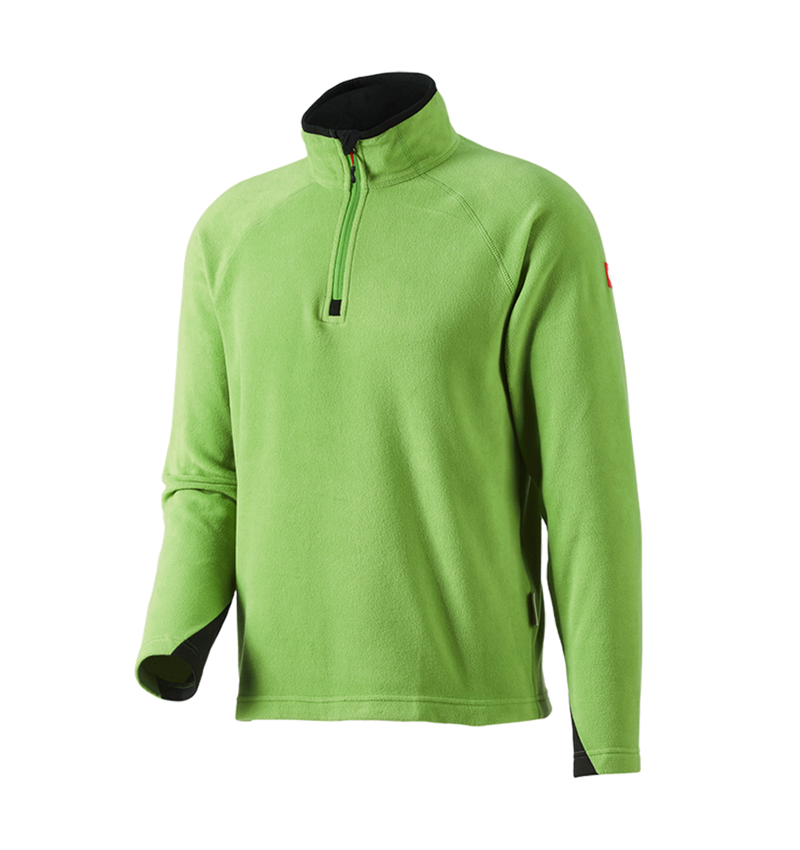 Shirts & Co.: Microfleece Troyer dryplexx® micro + seegrün