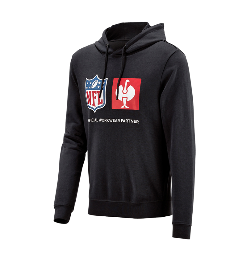 Collaborazioni: NFL Hoodie cotton + nero 3