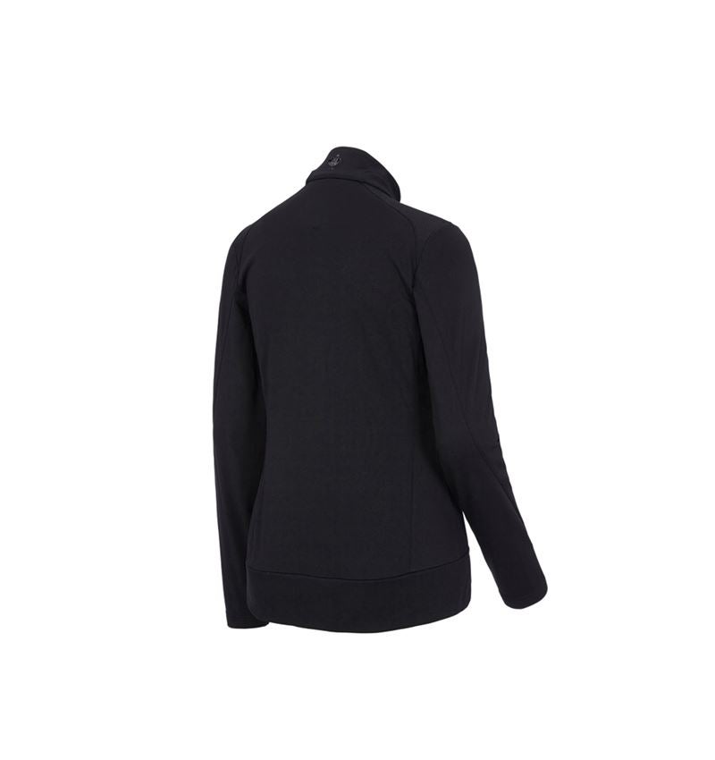 Jacken: FIBERTWIN® clima-pro Jacke e.s.motion 2020, Damen + schwarz/warngelb 3
