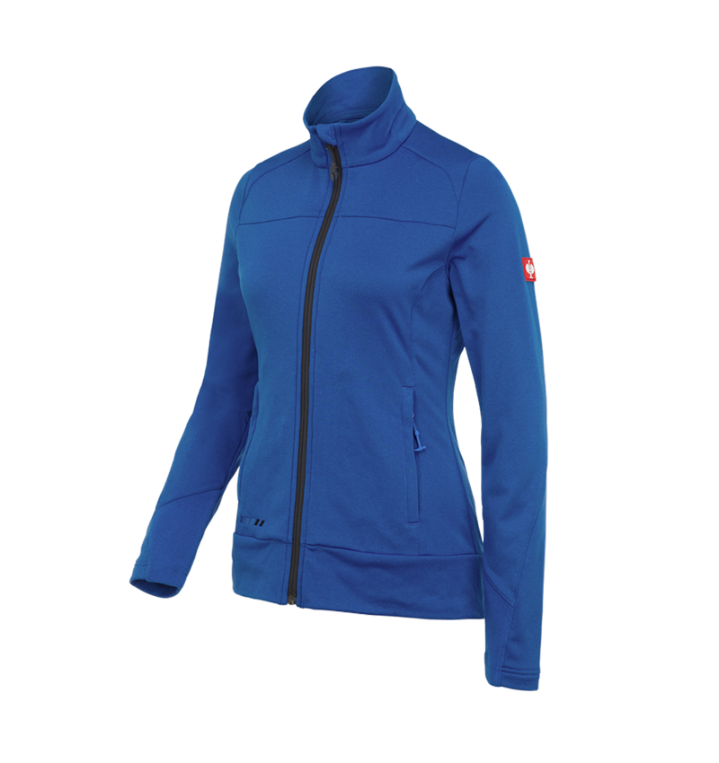 Jacken: FIBERTWIN® clima-pro Jacke e.s.motion 2020, Damen + enzianblau/graphit 5