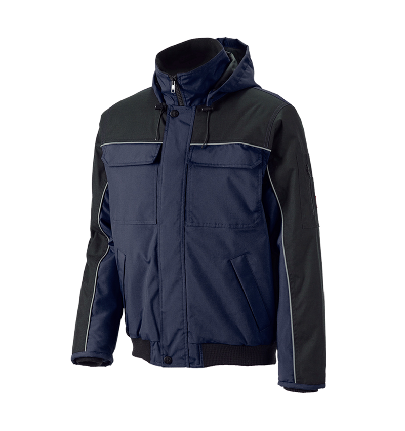 Jacken: Pilotenjacke e.s.image + dunkelblau/schwarz 5