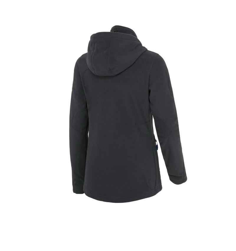 Jacken: Kapuzen Fleece Jacke e.s.motion 2020, Damen + graphit 3