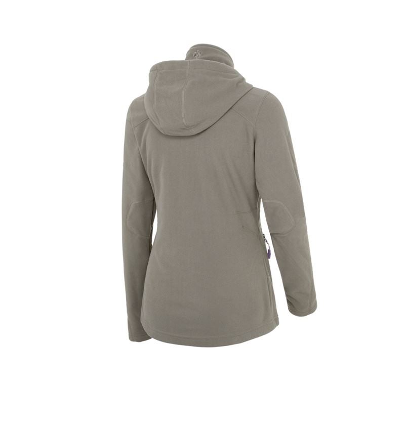 Themen: Kapuzen Fleece Jacke e.s.motion 2020, Damen + stein 3