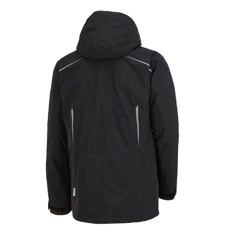 Jacken: 3 in 1 Funktionsjacke e.s.motion 2020, Herren + schwarz/platin 4