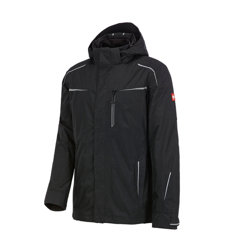 Jacken: 3 in 1 Funktionsjacke e.s.motion 2020, Herren + schwarz/platin 3