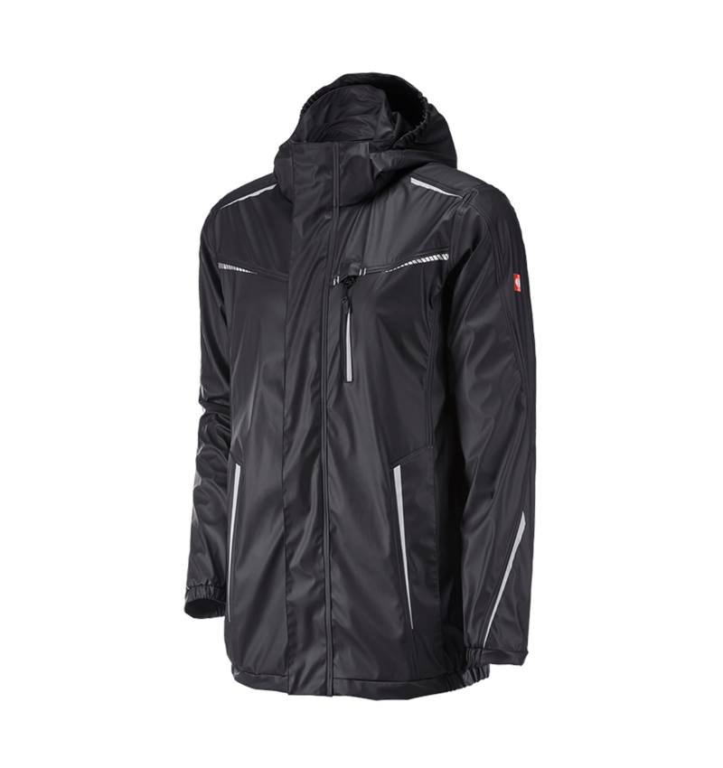 Themen: Regenjacke e.s.motion 2020 superflex + schwarz/platin 4
