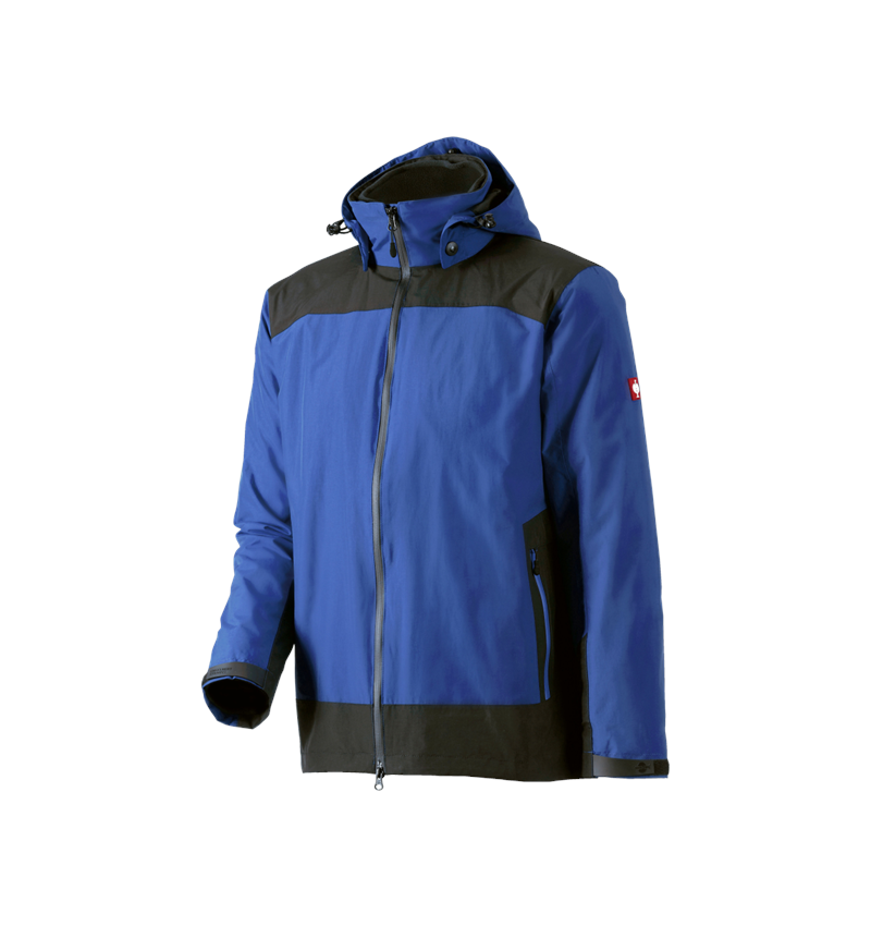 Arbeitsjacken: e.s. 3 in 1 Funktionsjacke, Herren + kornblau/schwarz
