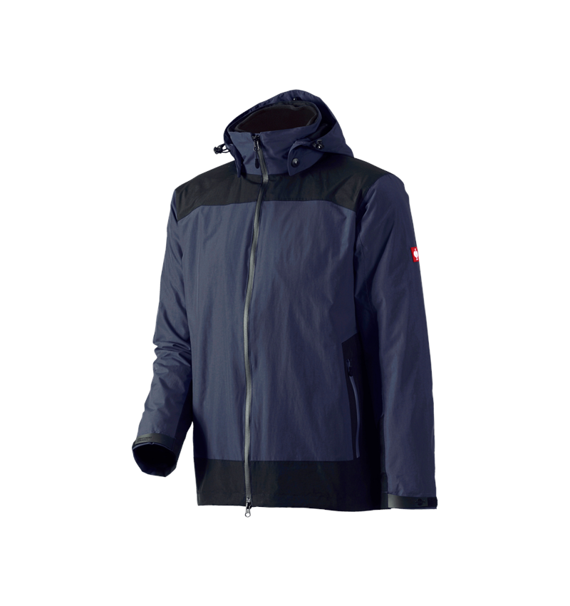 Arbeitsjacken: e.s. 3 in 1 Funktionsjacke, Herren + dunkelblau/schwarz
