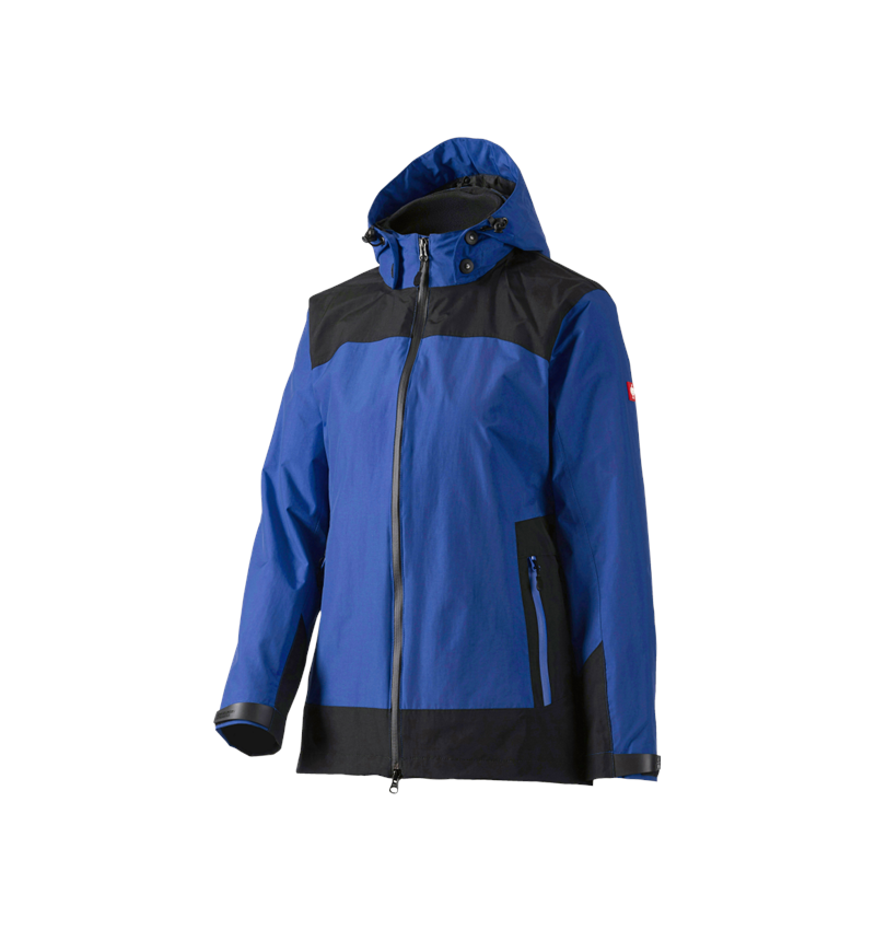Jacken: e.s. 3 in 1 Damen Funktionsjacke + kornblau/schwarz
