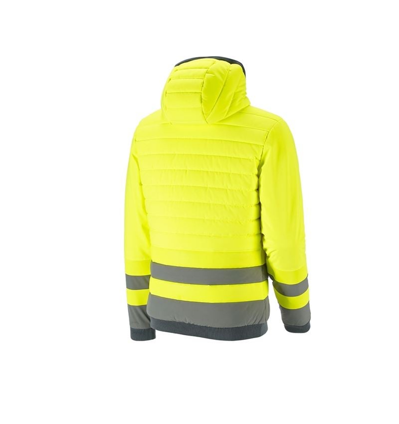Jacken: Warnschutz Wendejacke e.s.motion ten + warngelb/granit 3