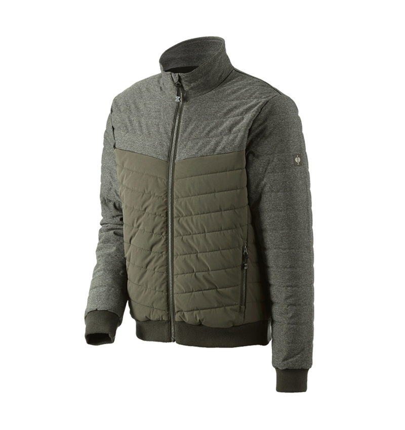 Jacken: Pilotenjacke e.s.motion ten + tarngrün 3