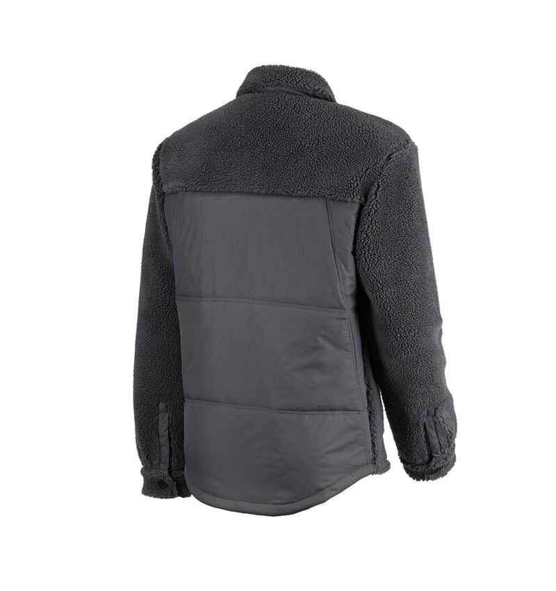 Jacken: Faserpelz Jacke e.s.iconic + carbongrau 9