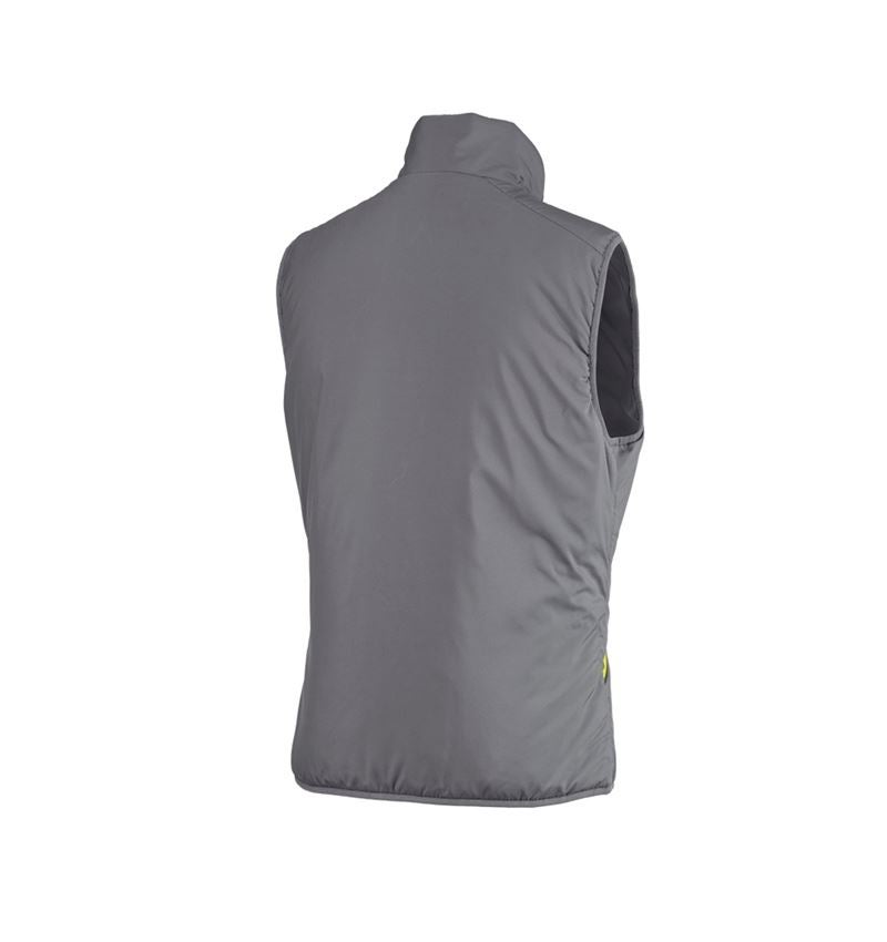 Gilet: Gilet e.s.trail + grigio basalto/giallo acido 7