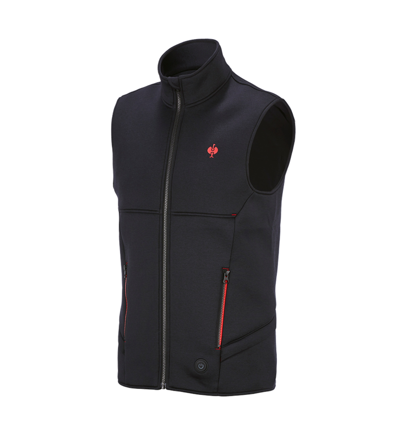 Gilet: e.s. gilet termico climafoam + nero melange 7