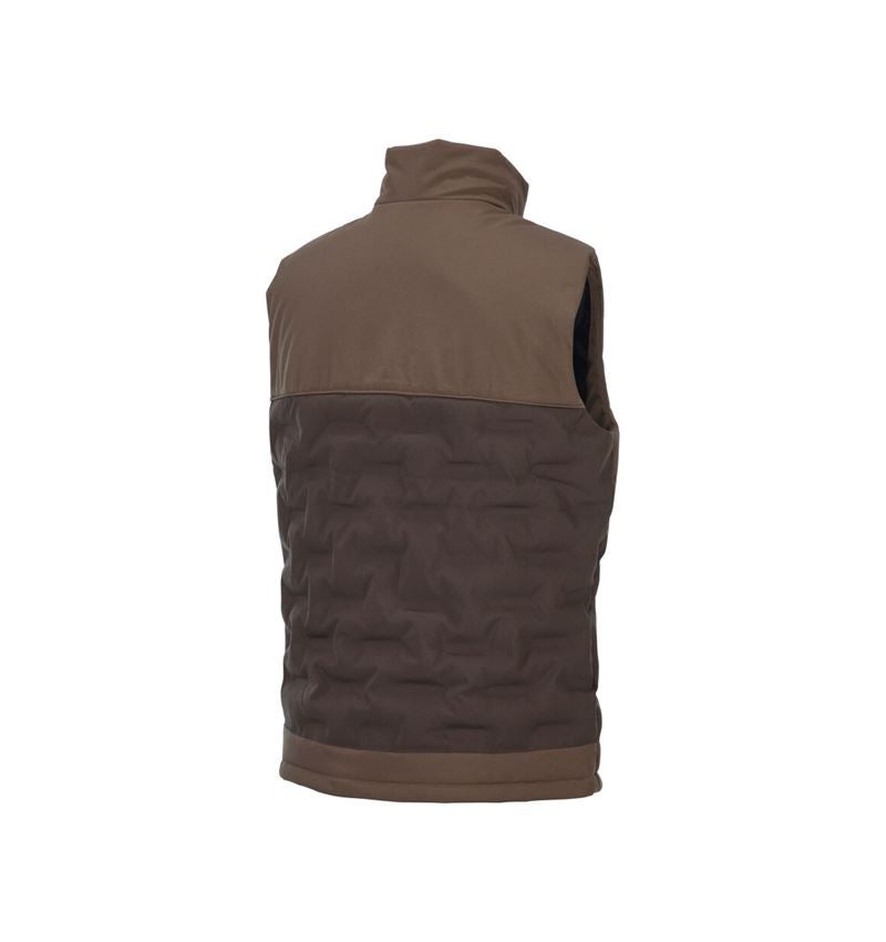 Westen: e.s. Padded-Weste + haselnuss/kastanie 7