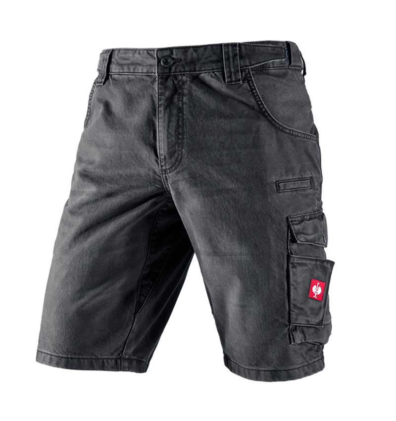 Themen: e.s. Worker-Jeans-Short + graphit