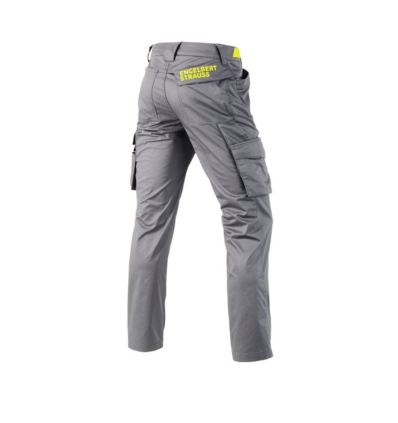 Hosen: Cargohose e.s.trail + basaltgrau/acidgelb 3
