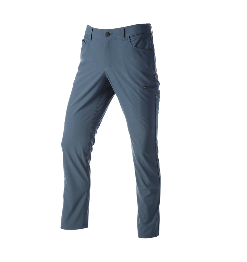 Themen: 5-Pocket-Berufshose Chino e.s.work&travel + eisenblau 3