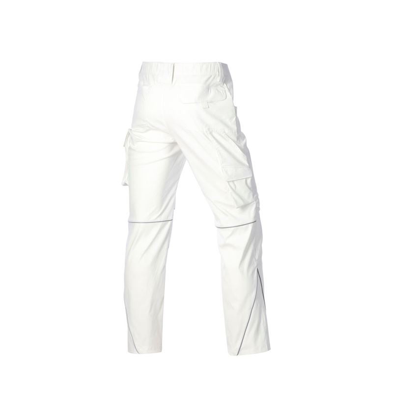 Arbeitshosen: Stretch Bundhose e.s.line.core + weiß/platin 6