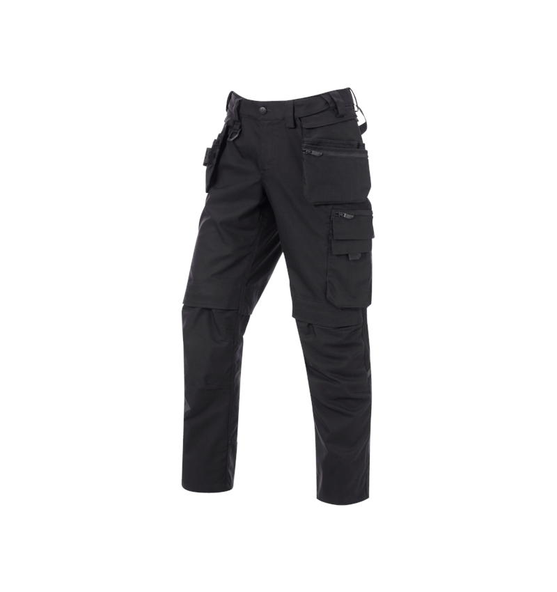 Arbeitshosen: Holster Bundhose e.s.line.nordic canvas + schwarz