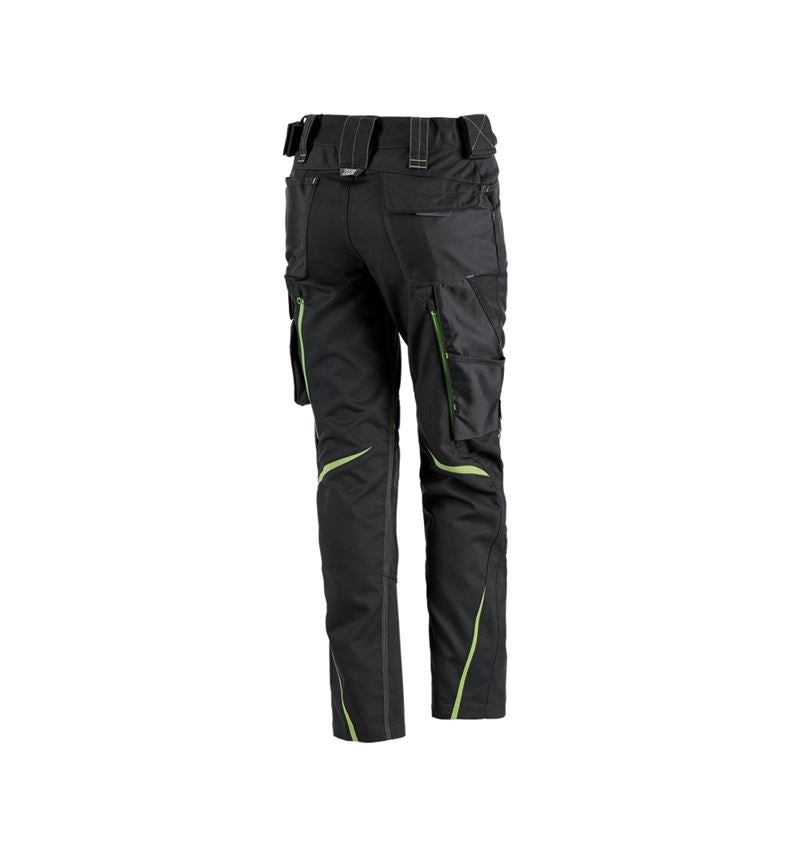 Pantaloni da lavoro: Pantaloni da donna e.s.motion 2020 + nero/verde mare 7
