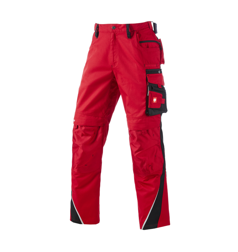 Hosen: Bundhose e.s.motion Winter + rot/schwarz 2