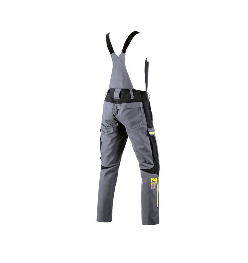Themen: Latzhose e.s.vision multinorm + grau/schwarz 2