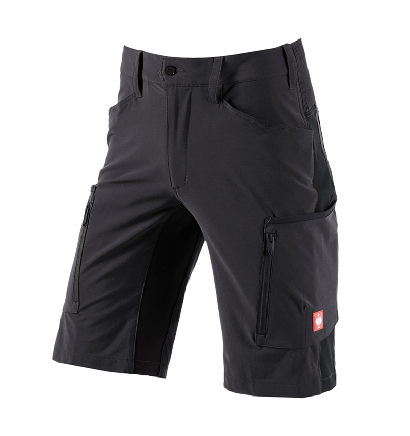Hosen: Short e.s.vision stretch, Herren + schwarz 2