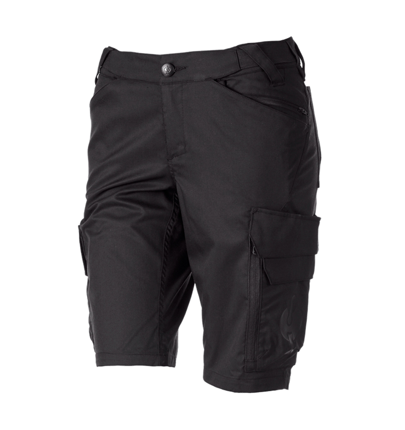 Themen: Short e.s.trail, Damen + schwarz 3