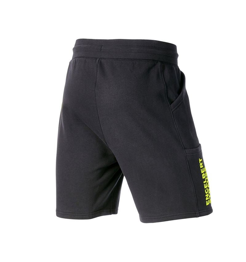 Accessoires: Sweat Short light e.s.trail + schwarz/acidgelb 3