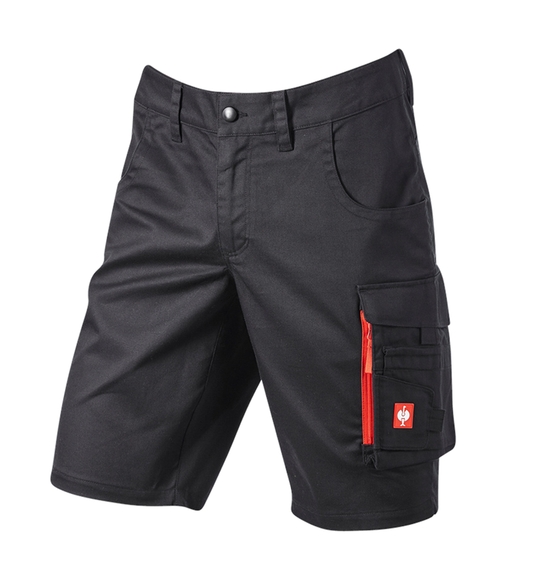 Hosen: Short e.s.motion DIY + schwarz/straussrot 3