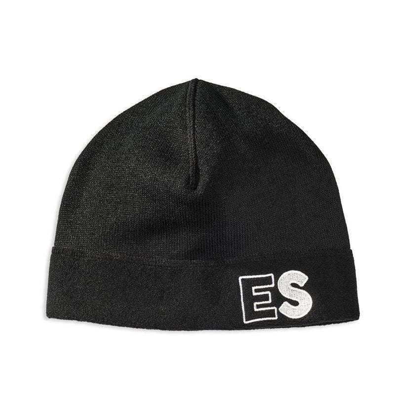Accessoires: e.s. Mütze therma-plus + schwarz