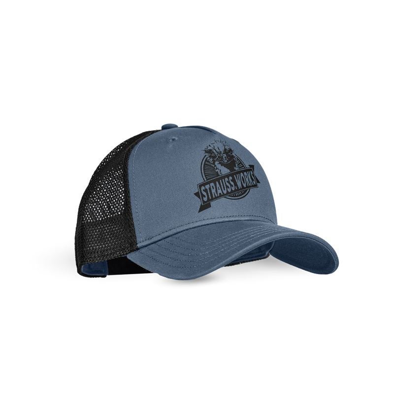 Accessoires: Cap e.s.iconic works, Kinder + oxidblau
