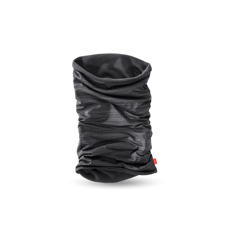 Winterzubehör: e.s. Multifunktionstuch Microfleece + schwarz