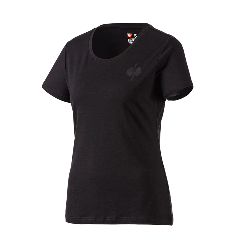 Themen: T-Shirt Merino e.s.trail, Damen + schwarz 2