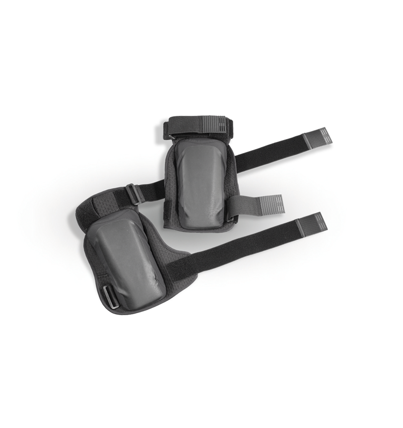 Knieschutz: e.s. Kniepolstertasche Pro-Comfort, rough + schwarz/schwarz