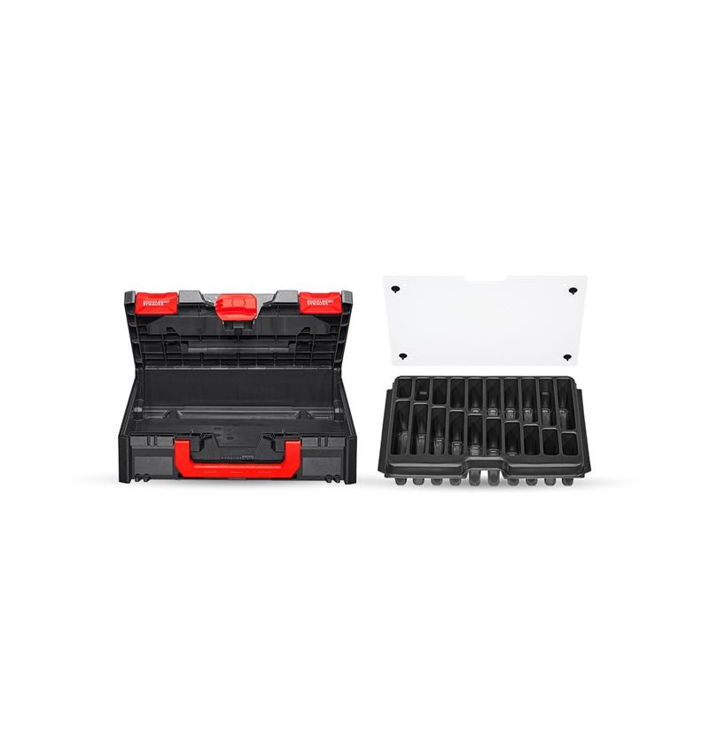 Sistema STRAUSSbox: STRAUSSbox 118 midi con tool insert, 20 scomparti