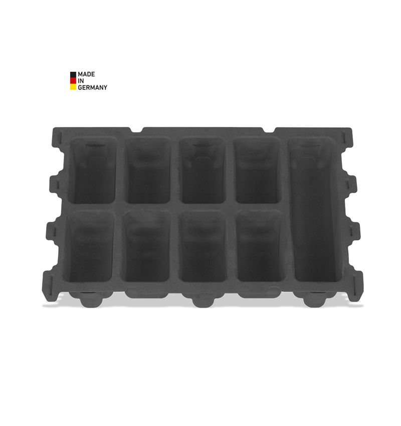 STRAUSSbox System: STRAUSSbox small tool insert, 9-Fächer