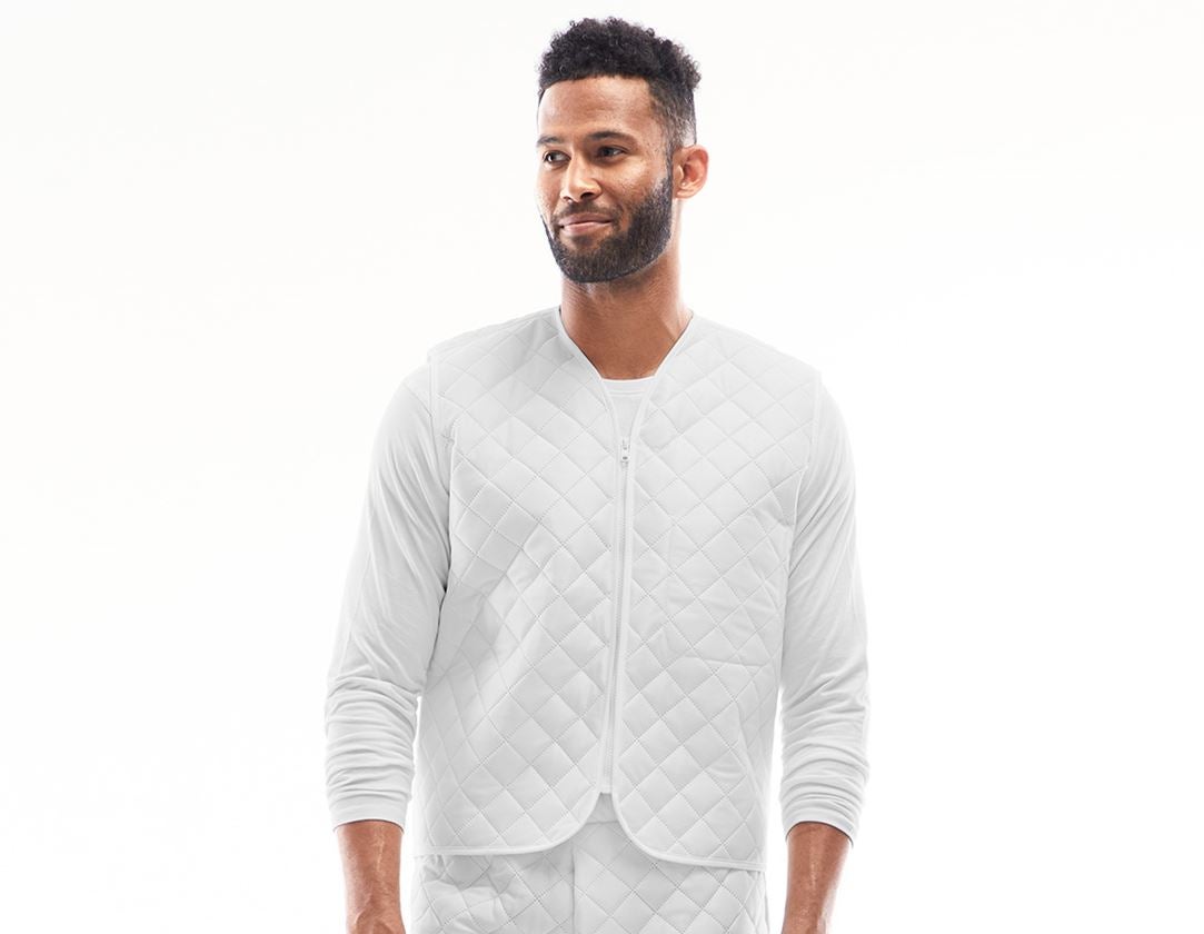 Intimo | Abbigliamento termico: Gilet termico Haag + bianco