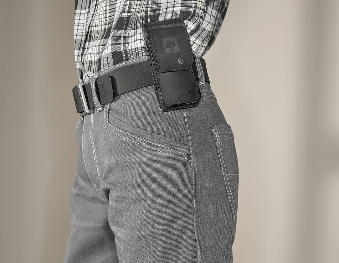 Accessoires: Leder-Messeretui e.s.vintage + schwarz