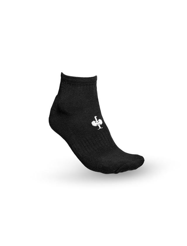 Socken | Strümpfe: e.s. Allround Socken Classic light/mid, 3er Pack + schwarz