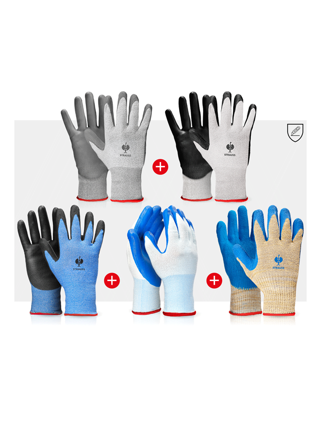 Sets | Zubehör: TEST-SET: Handschuhe Schnittschutz