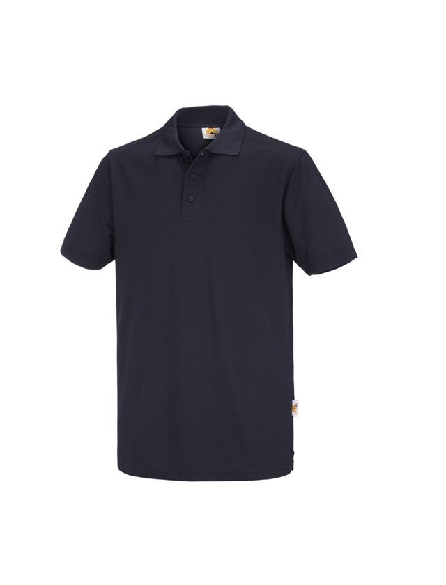 Shirts & Co.: STONEKIT Polo-Shirt Basic + dunkelblau