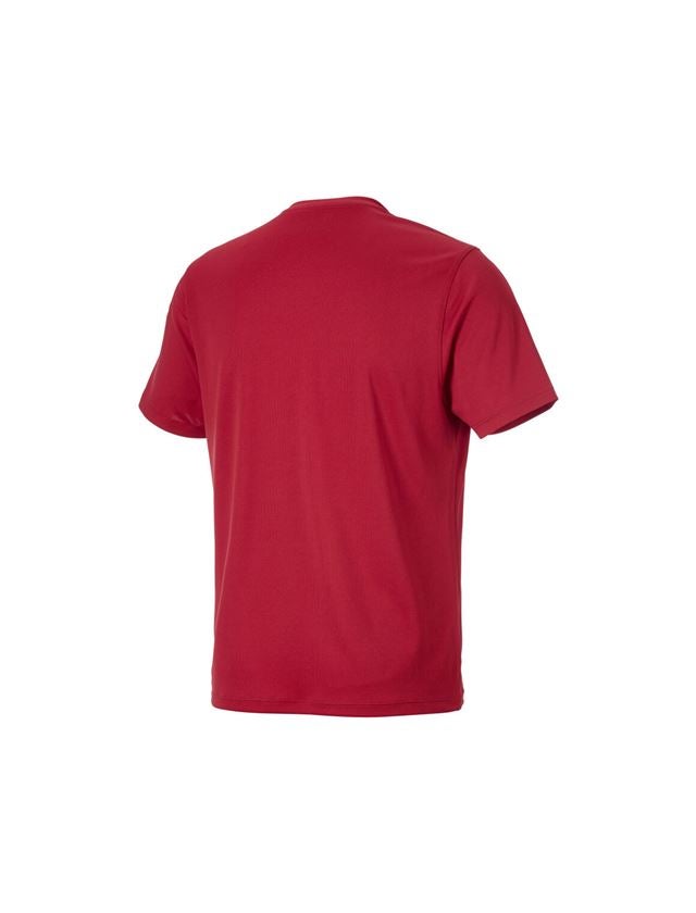 e s Funktions T Shirt Strauss feuerrot Strauss